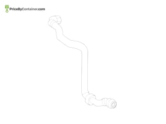 MERCEDES-BENZ 1905000372 — Mercedes-Benz Genuine COOLANT LINE 1905000372