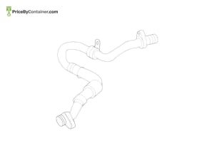MERCEDES-BENZ 1905010364 — Mercedes-Benz Genuine HOSE 1905010364