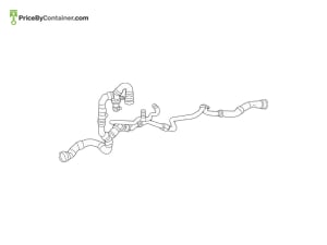 MERCEDES-BENZ 1905010700 — Mercedes-Benz Genuine HOSE 1905010700