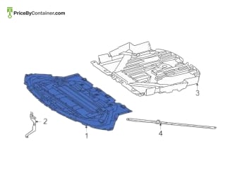 MERCEDES-BENZ 1905241700 — Mercedes-Benz Genuine COVER ENG 1905241700