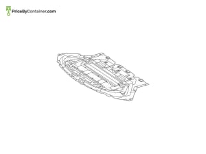 MERCEDES-BENZ 1905242300 — Mercedes-Benz Genuine COVER. ENGINE COMP. LOWER 1905242300
