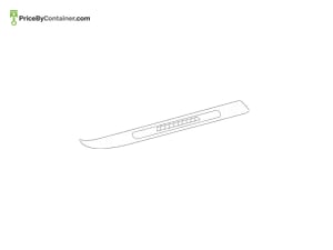 MERCEDES-BENZ 1906800035 — Mercedes-Benz Genuine COVER RAIL 1906800035