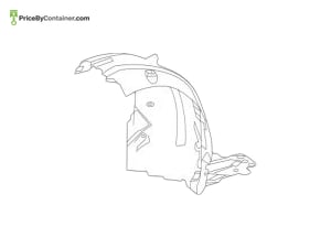 MERCEDES-BENZ 1906983200 — Mercedes-Benz Genuine TRIM, WHEEL ARCH 1906983200