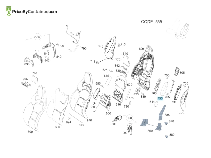 MERCEDES-BENZ 1908600702 — MERCEDES BENZ GENUINE DG-SIDEBAG A1908600702