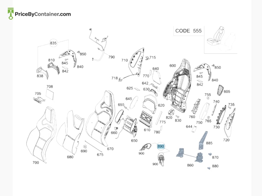 MERCEDES-BENZ 19091919008T14 — MERCEDES BENZ GENUINE REPAIR KIT MOUNT. SUPP. A19091919008T14