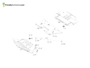 MERCEDES-BENZ 1975240630 — Mercedes-Benz Genuine ENGINE COVER 1975240630