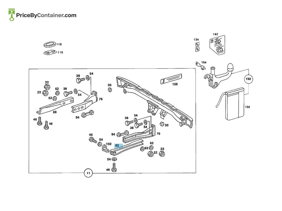 MERCEDES-BENZ 2013100257 — MERCEDES BENZ GENUINE PLATE A2013100257