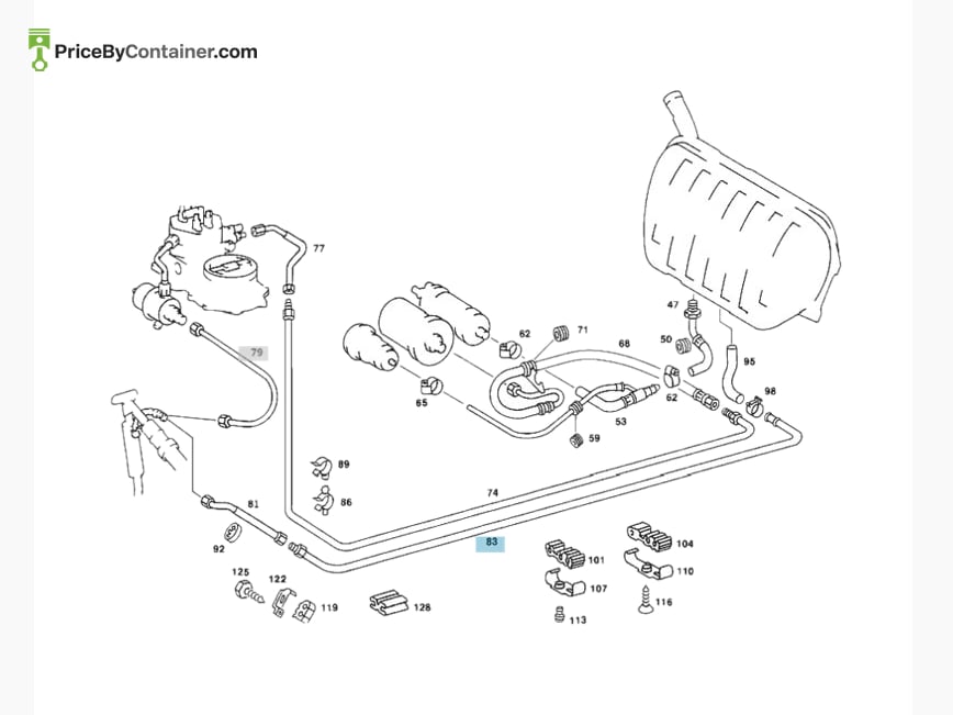 MERCEDES-BENZ 2014701164 — MERCEDES BENZ GENUINE LINE A2014701164