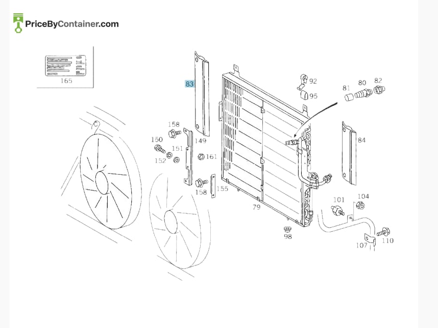 MERCEDES-BENZ 2015056186 — MERCEDES BENZ GENUINE RUBBER PROFILE A2015056186