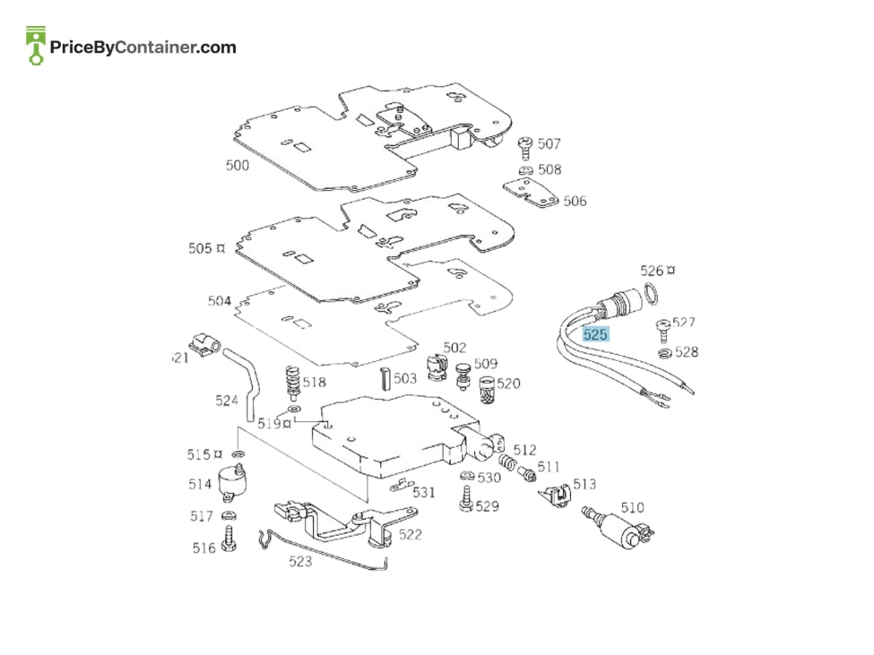 MERCEDES-BENZ 2015400027 — MERCEDES BENZ GENUINE ADAPTOR A2015400027
