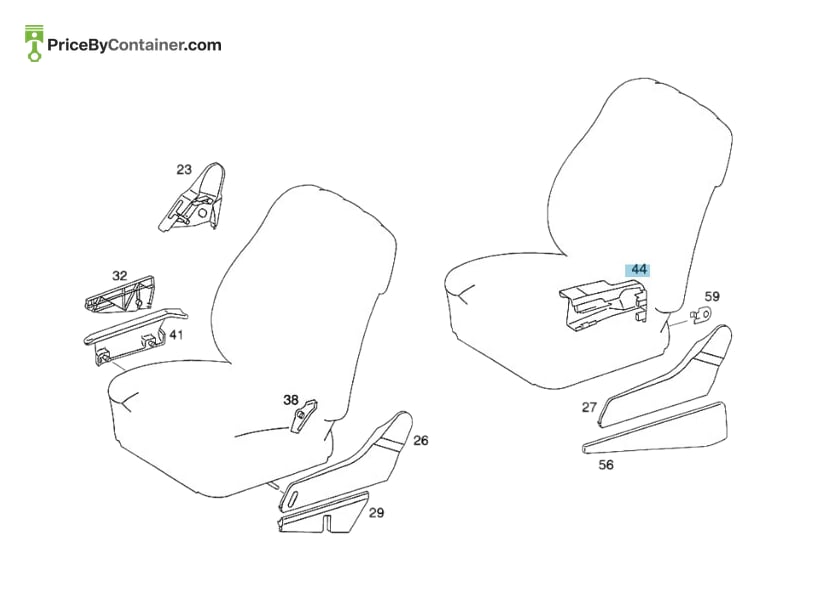 MERCEDES-BENZ 2019192020 — MERCEDES BENZ GENUINE COVER A2019192020