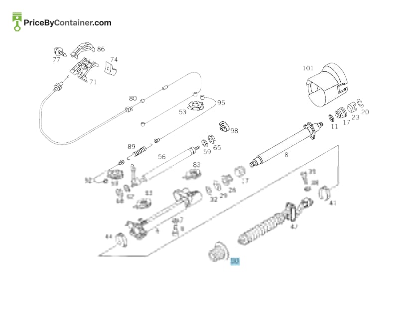 MERCEDES-BENZ 2024620396 — MERCEDES BENZ GENUINE BOOT A2024620396