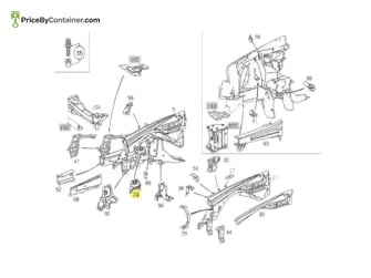 MERCEDES-BENZ 2026260219 — Description Mercedes-Benz Genuine Right Front Spring Bracing 2026260219 (002)