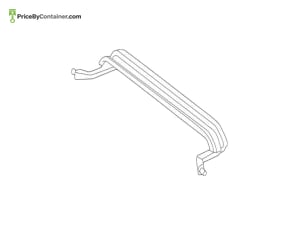 MERCEDES-BENZ 2027800212 — Mercedes-Benz Genuine ROOF ANGLE 2027800212