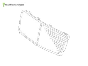MERCEDES-BENZ 2028852037 — Mercedes-Benz Genuine IMPACT ABSORBER 2028852037