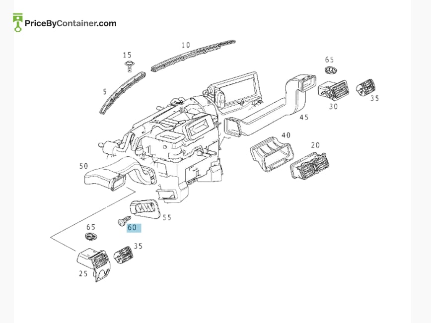 MERCEDES-BENZ 2029880128 — MERCEDES BENZ GENUINE GROMMET A2029880128
