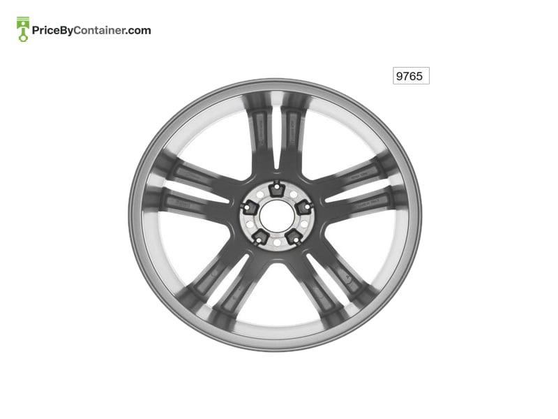 MERCEDES-BENZ 20440125029765 — MERCEDES BENZ GENUINE RR WHEEL RIM A20440125029765