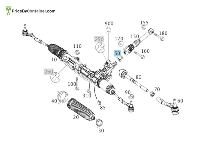 MERCEDES-BENZ 2044620357 — MERCEDES BENZ GENUINE REPAIR KIT DUST CAP A2044620357
