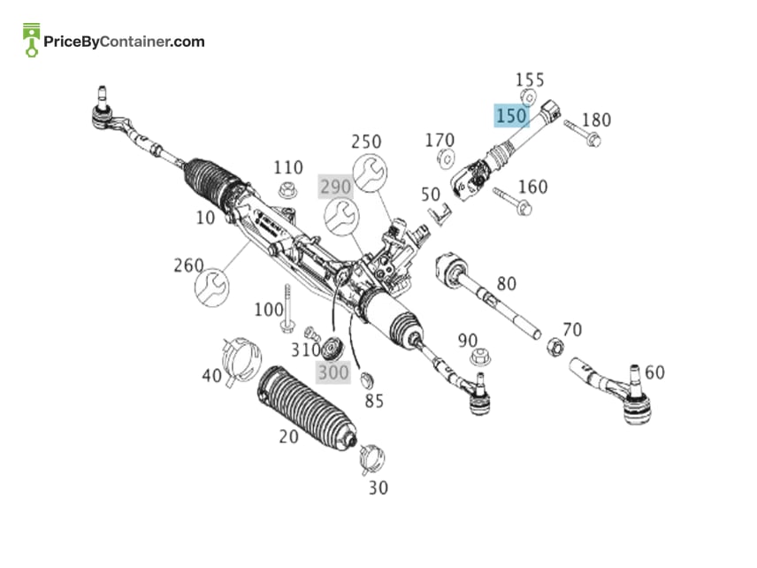 MERCEDES-BENZ 2044620378 — MERCEDES BENZ GENUINE COUPLING SOCKET A2044620378