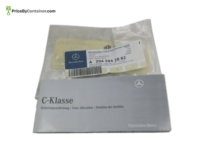 MERCEDES-BENZ 2045842882 — Description Mercedes-Benz Genuine Insert Fuse Assignment Diagram 2045842882 (004)