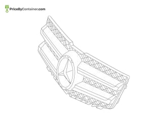 MERCEDES-BENZ 20488035839982 — Mercedes-Benz Genuine SHOW GRILLE 20488035839982
