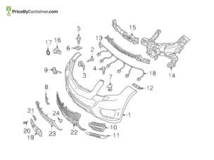 MERCEDES-BENZ 2048810406 — Mercedes-Benz Genuine RAIL 2048810406