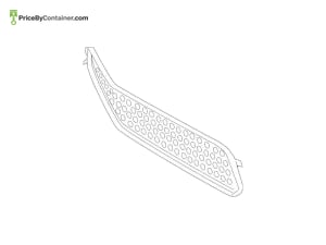 MERCEDES-BENZ 2048852153 — Mercedes-Benz Genuine COVER GRILL 2048852153