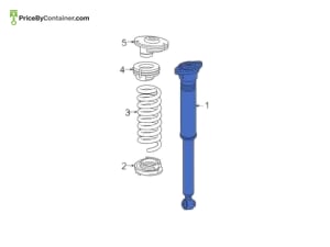 MERCEDES-BENZ 2053203230 — Mercedes-Benz Genuine SHOCK ABSORBER 2053203230