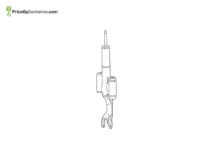 MERCEDES-BENZ 2053208502 — Mercedes-Benz Genuine SHOCK ABSORBER 2053208502