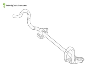 MERCEDES-BENZ 2053231565 — Mercedes-Benz Genuine TORSION BAR 2053231565