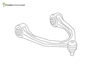 MERCEDES-BENZ 2053303303 — Mercedes-Benz Genuine UPPER CONTROL ARM 2053303303