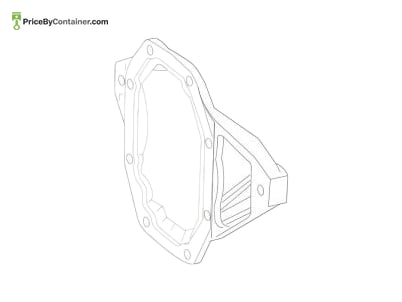 MERCEDES-BENZ 2053510008 — Mercedes-Benz Genuine END COVER 2053510008