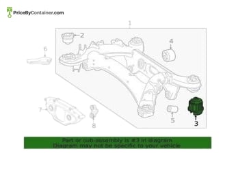 MERCEDES-BENZ 2053513200 — Mercedes-Benz Genuine BUSH 2053513200