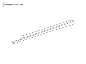 MERCEDES-BENZ 20569815549999 — Mercedes-Benz Genuine RUNNING BOARD COVER LH 20569815549999