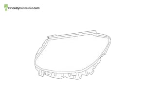 MERCEDES-BENZ 205826090064 — Mercedes-Benz Genuine SEAL LAMP HOUSING 205826090064
