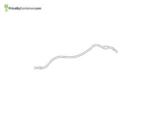 MERCEDES-BENZ 205880570964 — Mercedes-Benz Genuine HOOD CABLE 205880570964