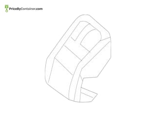 MERCEDES-BENZ 20592005138R73 — Mercedes-Benz Genuine COVER REAR SEAT CUSHION 20592005138R73
