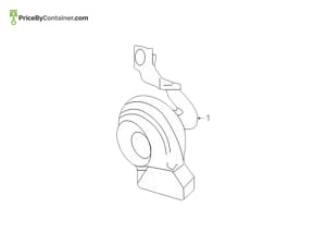 MERCEDES-BENZ 2065406615 — Mercedes-Benz Genuine HORN 2065406615