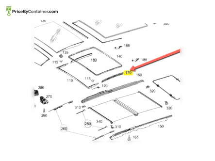 MERCEDES-BENZ 2077840109 — MERCEDES BENZ GENUINE – 2077840109 TRIM GENUINE BODY PARTS