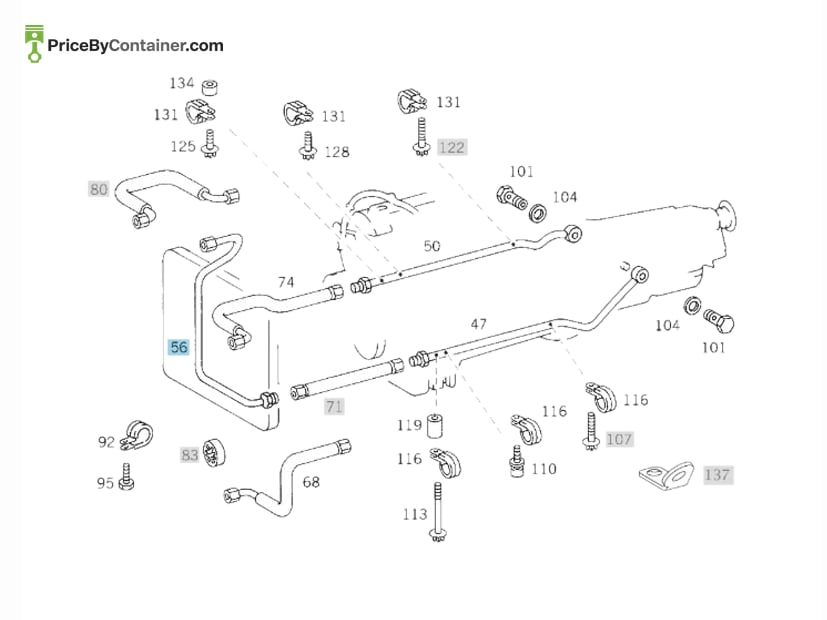 MERCEDES-BENZ 2102700996 — MERCEDES BENZ GENUINE LINE A2102700996