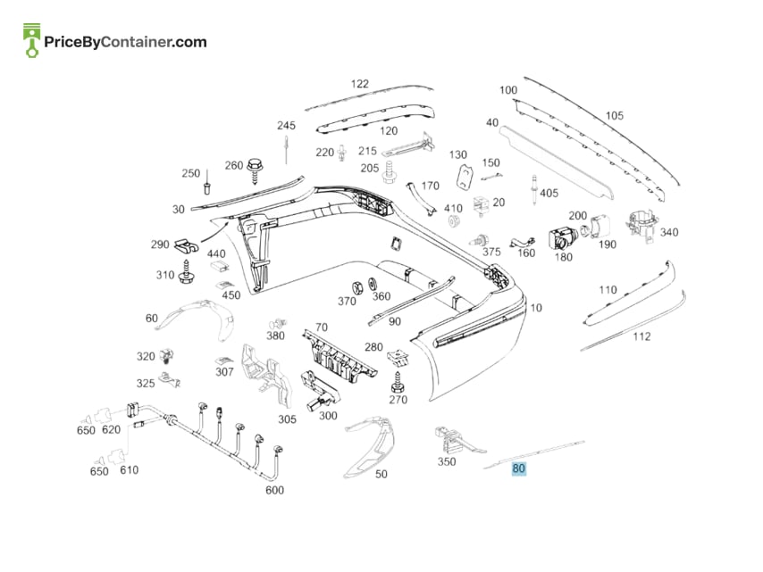 MERCEDES-BENZ 2118890495 — MERCEDES BENZ GENUINE INTERMEDIATE LAYER A2118890495