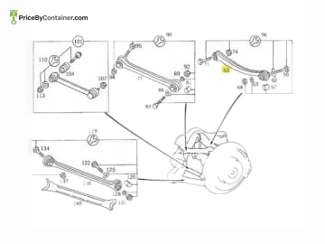 MEYLE 2103501706 — Meyle 0160350038 Camber Strut Right For Mercedes-Benz 2103501706 Replace : 2103502506 / 2103503406 / 2103504506 /…