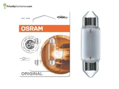 OSRAM 6411 — BULB FESTOON 12V 10W BASE SV8.5-8 FROM OSRAM 6411 The cost-effective original spare parts The ORIGINAL festoon lamps…
