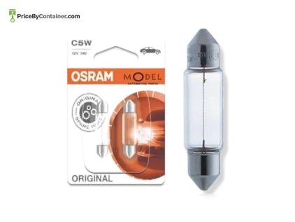 OSRAM 6418 — BULB FESTOON C5W 12V 5W BASE SV8.5-8 FROM OSRAM 6418 The cost-effective original spare parts The ORIGINAL festoon lamps…