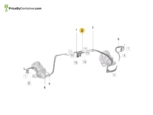 PORSCHE 0PB121610 — Porsche Genuine T PIECE 0PB121610