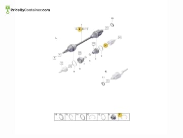 PORSCHE 6Q0407298 — Porsche Genuine CIRCLIP 6Q0407298