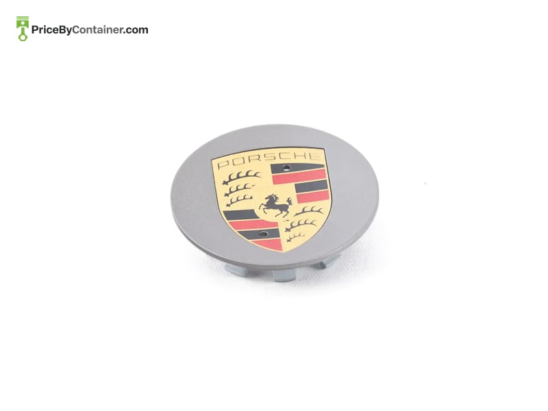 PORSCHE 7L5601151OB5 — PORSCHE GENUINE Hub cap Platinum satin-mat 7L5601151OB5
