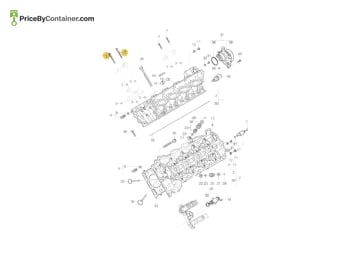PORSCHE 90038502701 — Porsche Genuine TORX SCREW 90038502701
