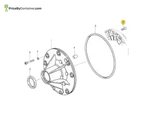PORSCHE 94439705100 — Porsche Genuine COUNTERSUNK-HEAD SCREW 94439705100