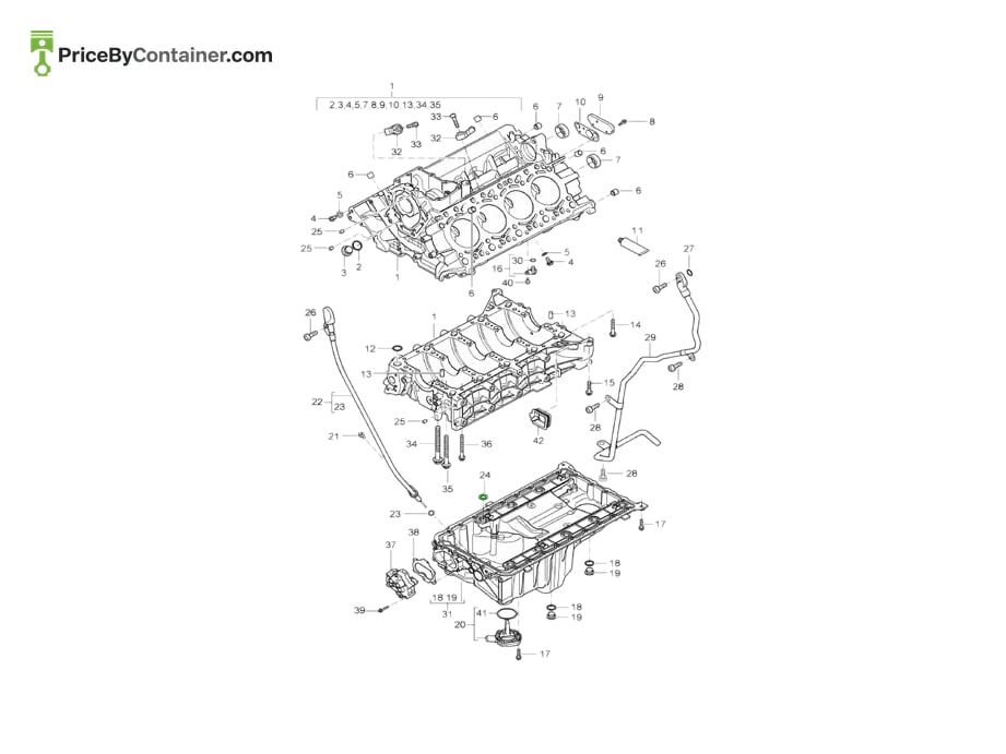PORSCHE 94810774000 — PORSCHE GENUINE O RING 94810774000